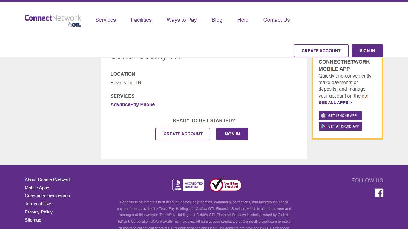 Sevier County TN | ConnectNetwork